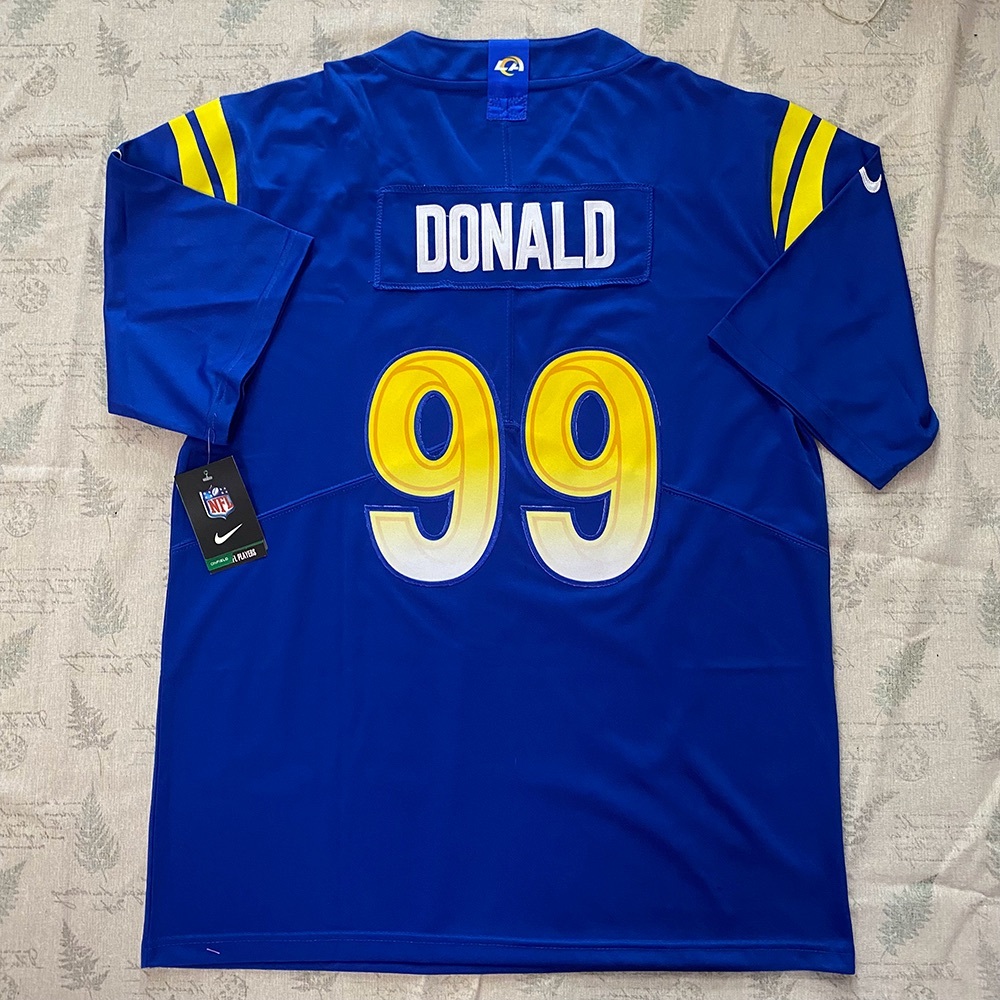 Nike Aaron Donald #99 Los Angeles Rams NFL Football Jersey Mens